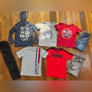 Boys clothes lot of 8 items (size 7)